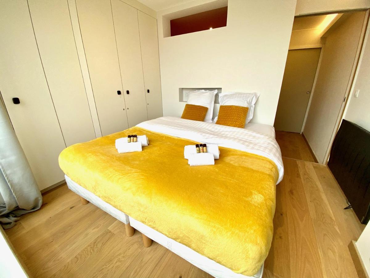 Acamar, Appartement En Front De Mer Avec Parking Privee 쿠르쇨 쉬르 메르 외부 사진